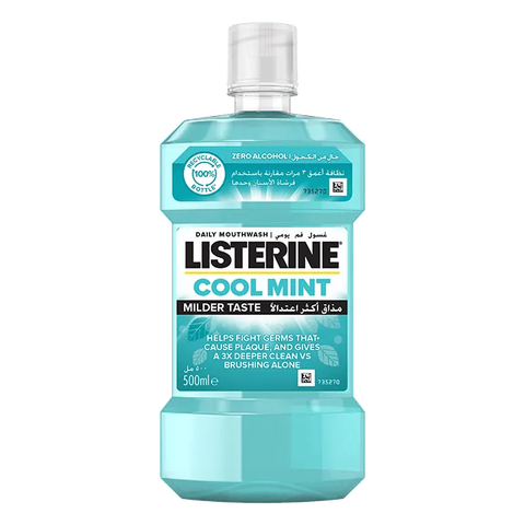 Listerine Zero Coolmint Mild Mouthwash 250ml