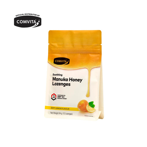 Comvita Manuka Honey Lozenges - Lemon & Honey 12's