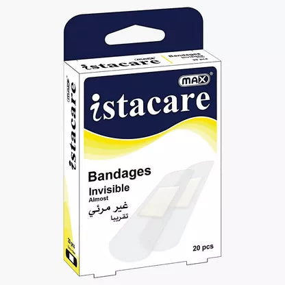 Max Istacare Bandages Transperent 20pc/Box