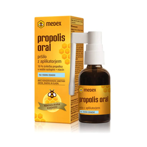 Medex Propolis Oral Spray With Applicator 30ml