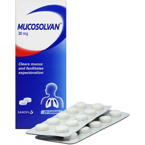 Mucosolvan 30mg Tablet 20's