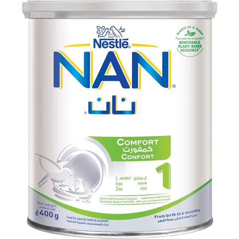 Nestle NAN COMFORT 1, 0-6month Starter Infant Formula 400g