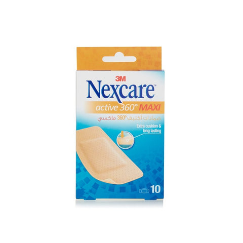 Nexcare Active Bandages, 60x89mm 10's
