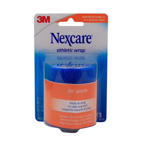 Nexcare Athletic Wrap Blue 3inch