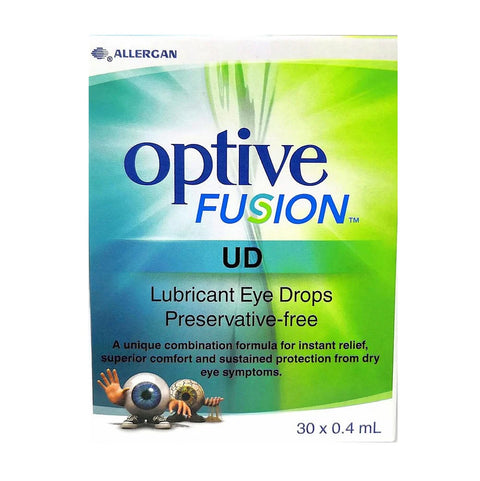 Optive Fusion UD 30's x 0.4ml
