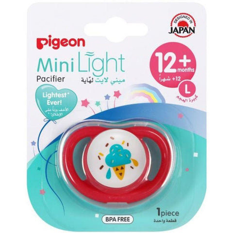 Pigeon Minilight Pacifier L Size Girl