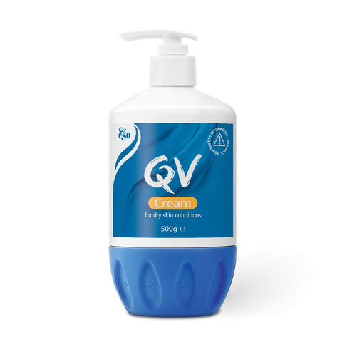 QV 24 Hour Moisturisation Cream Pump for Dry Skin 500g