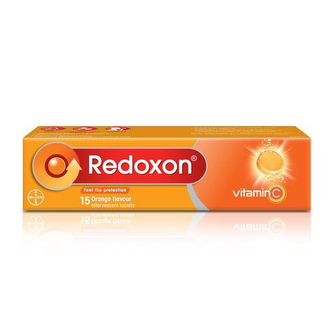 Redoxon Orange 1000mg Effervescent Tablet 15's
