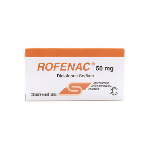 Rofenac 50mg Tablet 20's