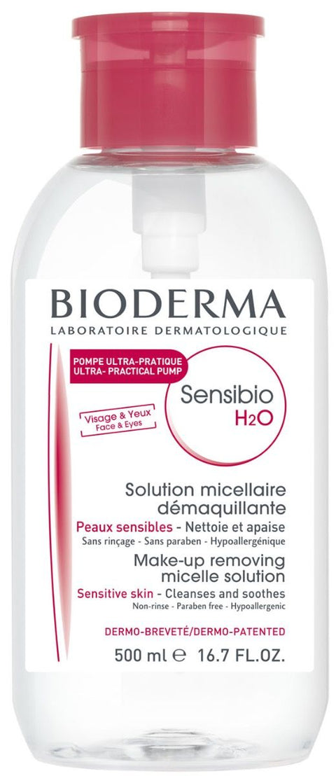 Bioderma Sensibio H20 500ml ( With Pump)
