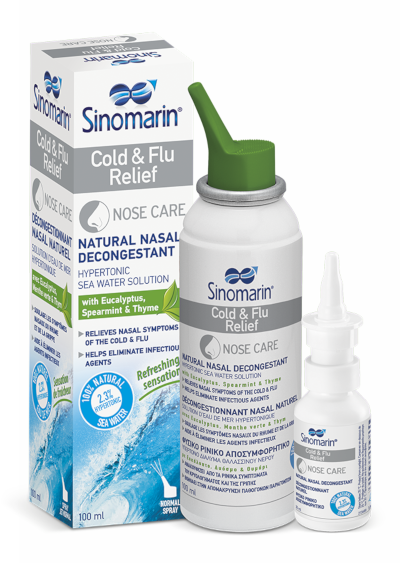 Sinomarin Cold & Flu Relief Spray 30ml