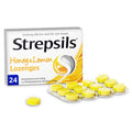 Strepsils Lozenges Honey & Lemon 24's