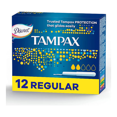Tampax Regular 12's