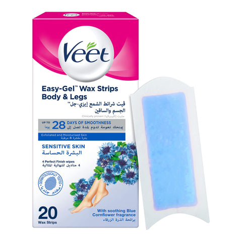 Veet Cold wax Strips Sensitive 20's