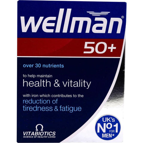 Vitabiotics Wellman 50+ Tablets 30's
