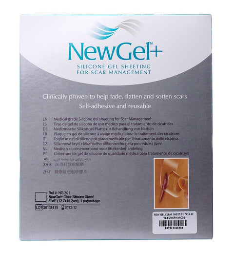 NewGel+ 12.7x15.2cm Clear Sheet