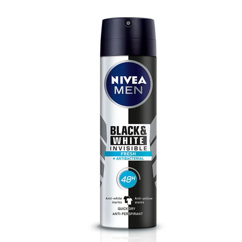 NIVEA Men Deo Spray Black & White Fresh 150ml