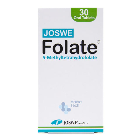 JOSWE Folate 30 Oral Tablets