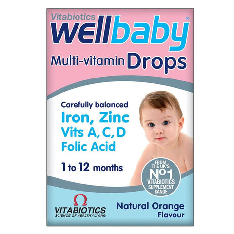 Vitabiotics Wellbaby Multi-vitamin Drops  30 Ml