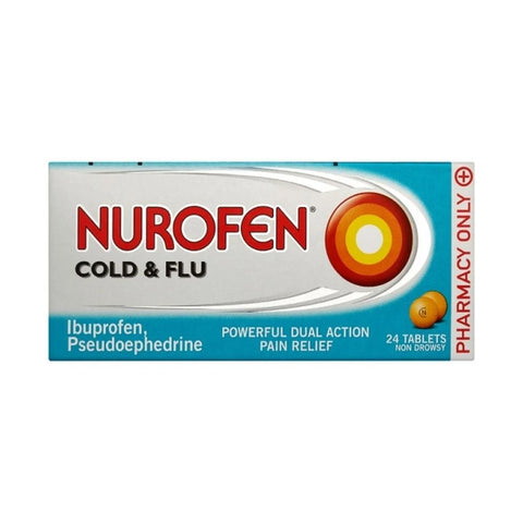 Nurofen Cold & Flu Tab 24's