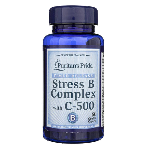 Puritan's Pride Stress B Complex With Vitamin C Caplet 60's