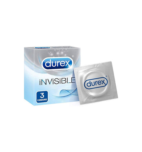 Durex Invisible Condom Extra Thin 3's